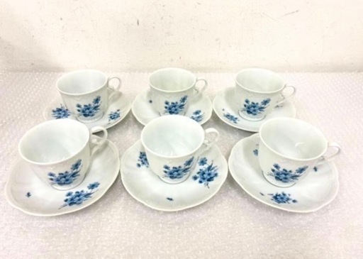 美品★ノリタケ食器　コーヒーカップと隅田川ガラス　茶飲み