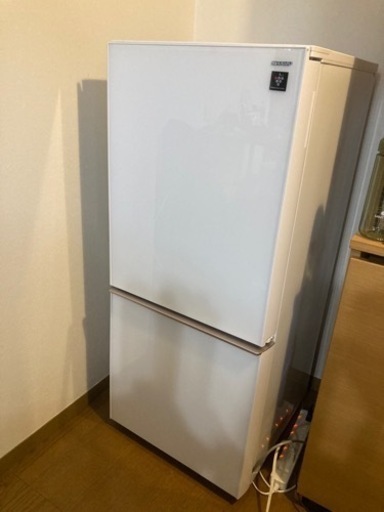 シャープ　ノンフロン冷蔵庫　SJ-GD14D-W
