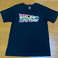 バックトゥザ・フューチャー　Tシャツ　ブラック　サイズL …