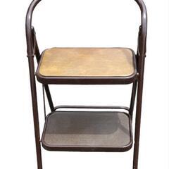脚立❗2段❗折り畳み❗踏み台❗作業台❗椅子❗