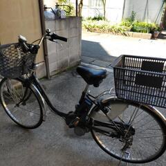 パナソニック電動アシスト自転車　黒色2012年式中古品　姫路市