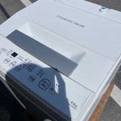 2021年製　TOSHIBA洗濯機4.5キロ
