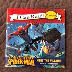 英語　I can Read!spider-man