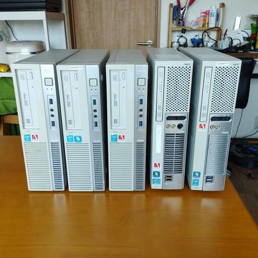 ＮＥＣパソコン上５台まとめて☆ジャンク☆新川
