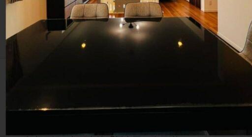 値引き;;大塚家具/Black\u0026 Silver/ダイニングテーブル/椅子4択