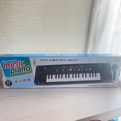 【新品未使用】Electronic music piano 37...