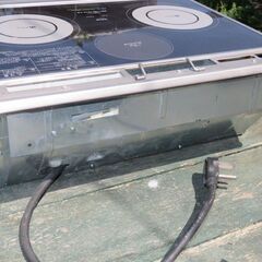 新品　未使用　長期保管品　IHクッキングヒーター　取説付き　