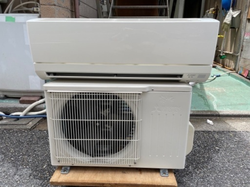 三菱 ルームエアコン/　MSZ-GE2221-W　 2021年製　冷房能力：2.2kW