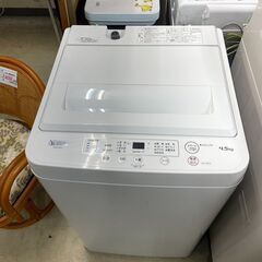 洗濯機　No.12164　ヤマダ　2021年製　4.5kg　YW...