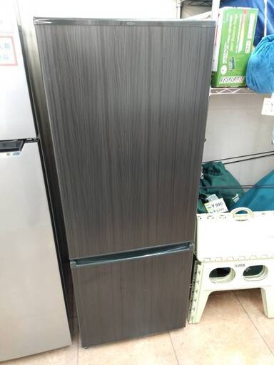 高年式AQUA アクア 2022年製 201L 2ドア冷蔵庫 e angle select ウッドブラック AQR-20E22519