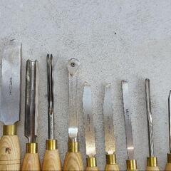 木工 DIY 旋盤用品 彫刻刀 ロバートソービー 18本セット