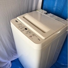 【成約済】⭐️洗濯機2022年製/ヤマダセレクト4.5kg
