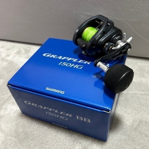 【美品】シマノ　22グラップラーBB 150HG リール