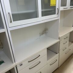 ジモティ来店特価!! 食器棚 ニトリ ホワイト J-0538