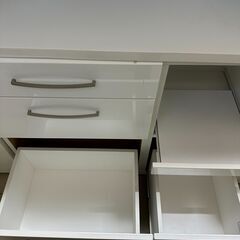 ジモティ来店特価!! 食器棚 ニトリ ホワイト J-0538