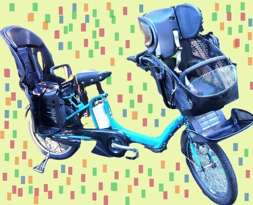 ｄ85土日もお子様と土足のままいろいろなタイプの電動自転車のご試乗可能です。  ️電動自転車・リサイクル専門店　　ご試乗をしてから、ご購入できます。  ２０インチ、チャイルドシート、２人乗り、３人乗り、１人乗り電動自転車  バカ良心的な電動自転車屋１００日間・安心の無料点検・️無料交換保証サービス付き  後ろチャイルドシートを大きめのかごに変更のオプション無料です。  バッテリーは新品の９０％以上の性能です。  １回の充電で３
