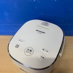 ♦️SHARPジャー炊飯器【2019年製】KS-CF05A-W