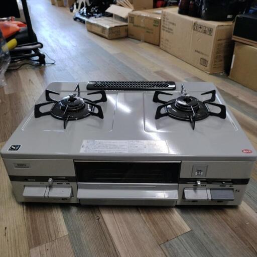 極美品 ノーリツ/ハーマン ガステーブル LPガス用 2016年製 LG2260R 右強バーナー ガスコンロ