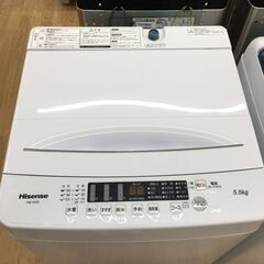 ★ジモティ割あり★ Hisense　ハイセンス 洗濯機  5.5kg 22年製 動作確認／クリーニング済み SJ5736