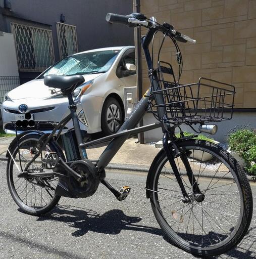 値下げしました！電動アシスト自転車　ヤマハ　PAS City X グレーM 20インチ　バッテリー8.7Ah 充電器付