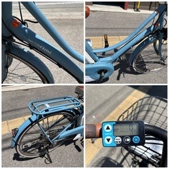 YAMAHA ヤマハ 電動アシスト自転車 PAS Ami 26型 3段ギア パスアミ 充電器、スペアキー、説明書付き