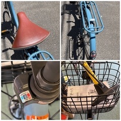 YAMAHA ヤマハ 電動アシスト自転車 PAS Ami 26型 3段ギア パスアミ 充電器、スペアキー、説明書付き