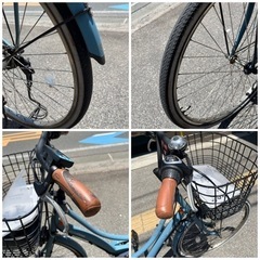 YAMAHA ヤマハ 電動アシスト自転車 PAS Ami 26型 3段ギア パスアミ 充電器、スペアキー、説明書付き