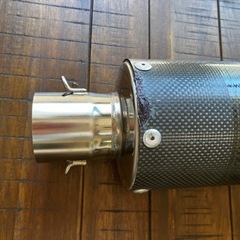 値下げ　バリオス2  ノジマファサーム　カーボンマフラー