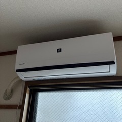 シャープ SHARP ルームエアコン一式 6畳用 AY-L22DHバースト 