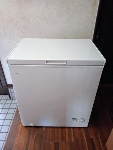【値下げしました!18000円→15000円】アイリスオーヤマ　上開き式冷凍庫 ICSD-14A-W