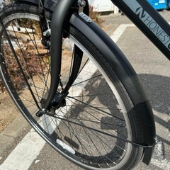 自転車 オネストワン 276-D マットブラック 27インチ