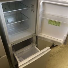 シャープ  SHARP 冷蔵庫 152L SJ-D15G ホワイト系  2ドア /右開き/左開き付け替えタイプ  コンパクト  クリーニング済 堺市 石津【ジャングルジャングルサカイ石津店】