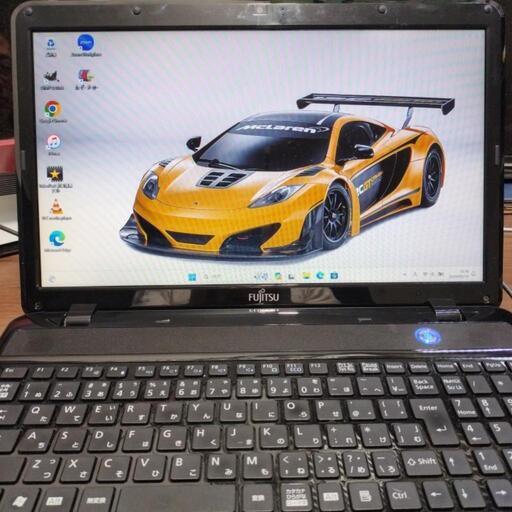 【成約 5/24 14:30 お渡し予定】富士通 LIFEBOOK ノートパソコン SSD Windows11 Office