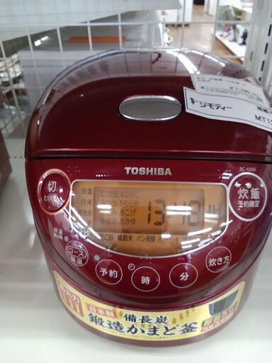 ★ジモティ割あり★ TOSHIBA 炊飯器 3合 2018年製 動作確認／クリーニング済み MT1258