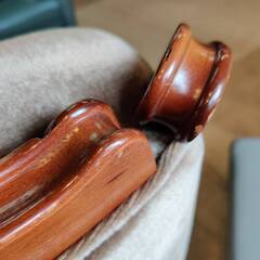 【愛品倶楽部柏店】karimoku オールドカリモク ロココ調 3人掛けソファ U3065