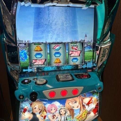 パチスロ　ソードアートオンライン　ピクニックパネル　スマスロユニット付き