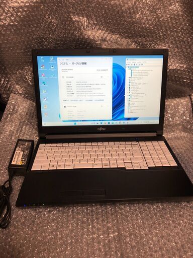 富士通　FMV LIFEBOOK A577/R・Windows11 Pro＋Office ・2017夏SSDモデル