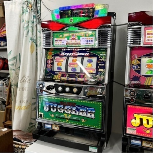 【美品‼️】北電子 ハッピージャグラーⅦ KK 5号機 スロット コイン不要機 データカウンター付き♪
