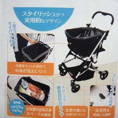 143/605 ショッピングカート Ecoca EC41 折りたたみ 未使用品