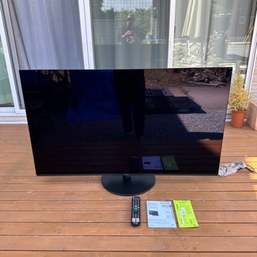 宇都宮市内お届け無料！【美品】Panasonic 4K VIERA有機ELテレビ55V型 2021年製！