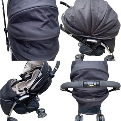 Combi アンブレッタ 4キャス プレミアム UJ スターリーブラック