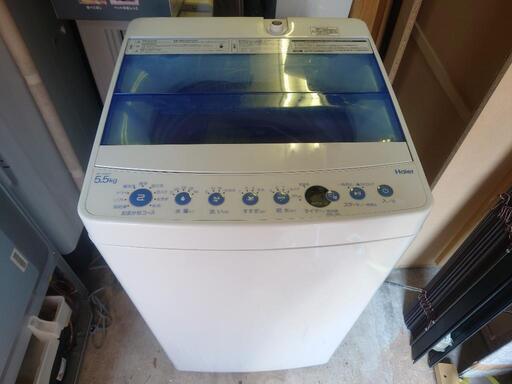 ハイアール 縦型洗濯機 5.5kg JW-C55FK 2019年製