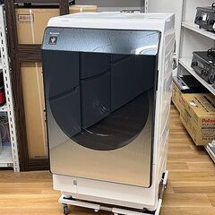 (Y)北大前! シャープ ドラム式洗濯機 ES-W113-SL ...