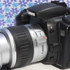 【ネット決済・配送可】極美品★Canon EOS 20D レンズ...