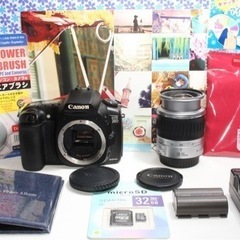極美品★Canon EOS 20D レンズセット★高画質★おすすめカメラ★