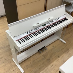ホワイトカラーの電子ピアノのご紹介です！