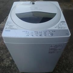 東芝 5kg 全自動洗濯機 浸透パワフル洗浄 風乾燥機能 AW-...