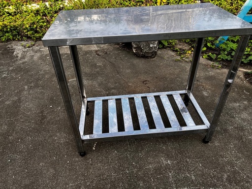 【取引中】業務用 ステンレス 作業台 調理台 厨房機器
