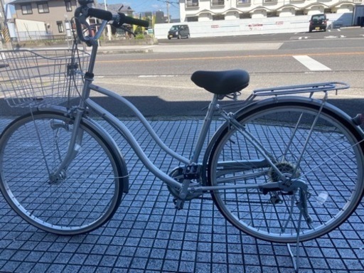 【27インチ自転車】美品❗️6段変速　LEDオートライト付　使用少ない❗️BAA認定車　鍵新品❗️スペアキーあり　若林自転車　膳所店　SALE中❗️