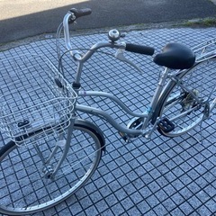 【27インチ自転車】美品❗️6段変速　LEDオートライト付　使用少ない❗️BAA認定車　鍵新品❗️スペアキーあり　若林自転車　膳所店　SALE中❗️